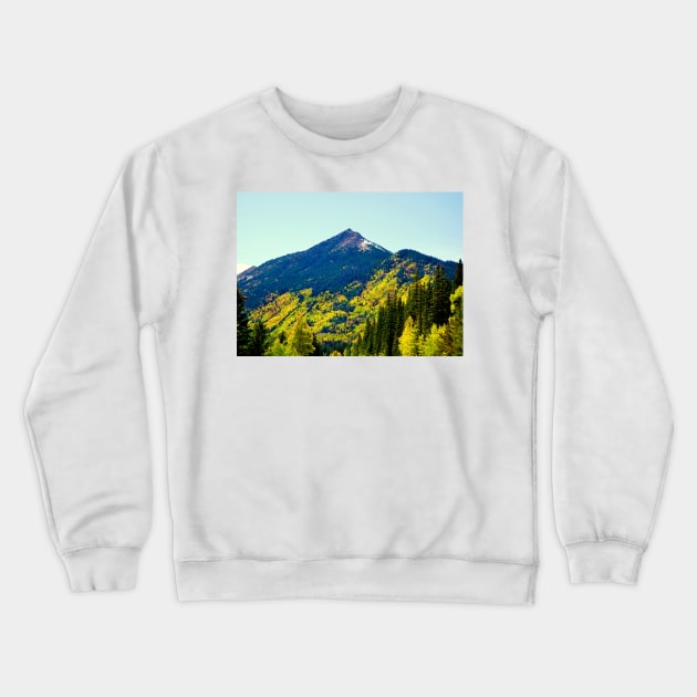 Howard Mountain Foothills in Autumn 1 Crewneck Sweatshirt by bobmeyers